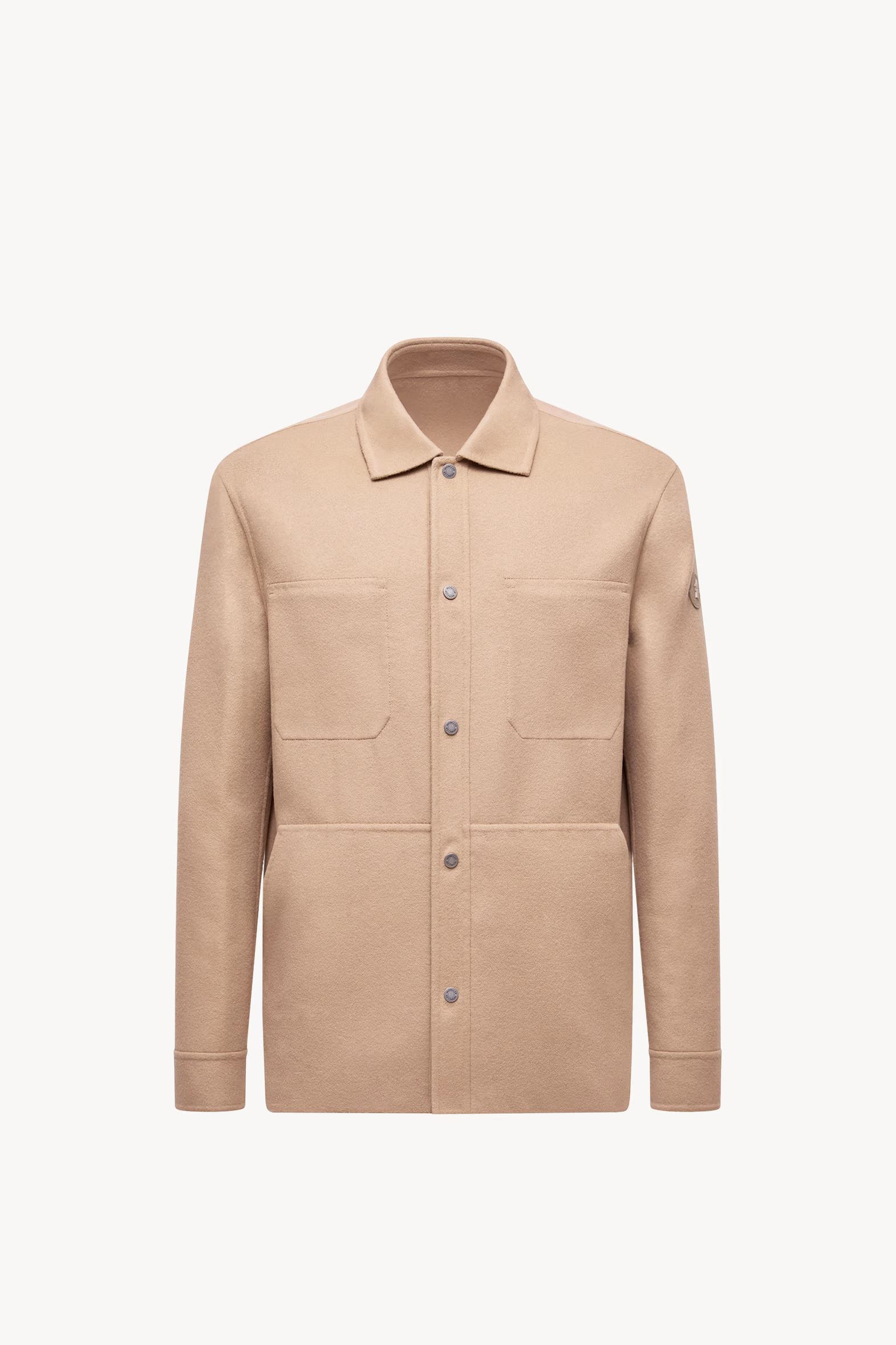 Tagnit Reversible Wool Shirt Jacket Men Brown Moncler 2